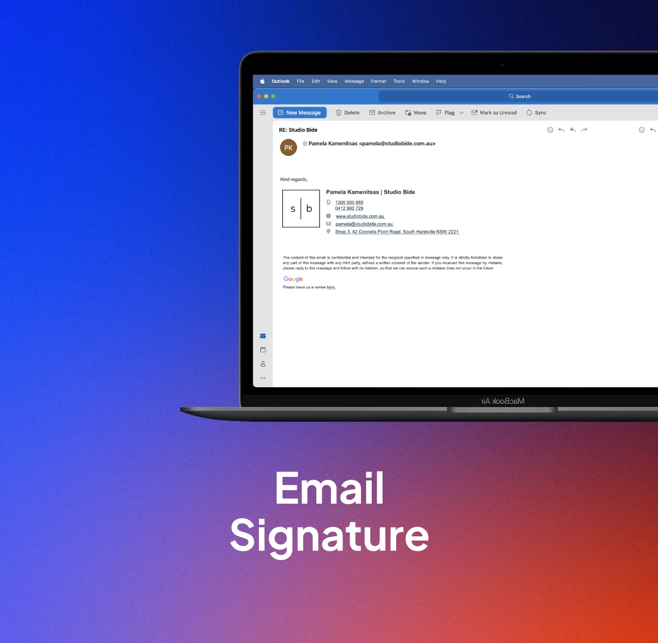 Site Clicks branding email signature 1